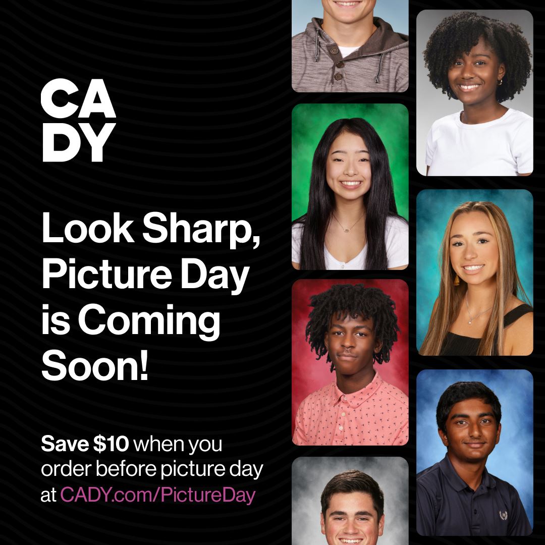  Picture Day is 9/16/25. Excited?  Save $10 when you pre-order portraits  before picture day.